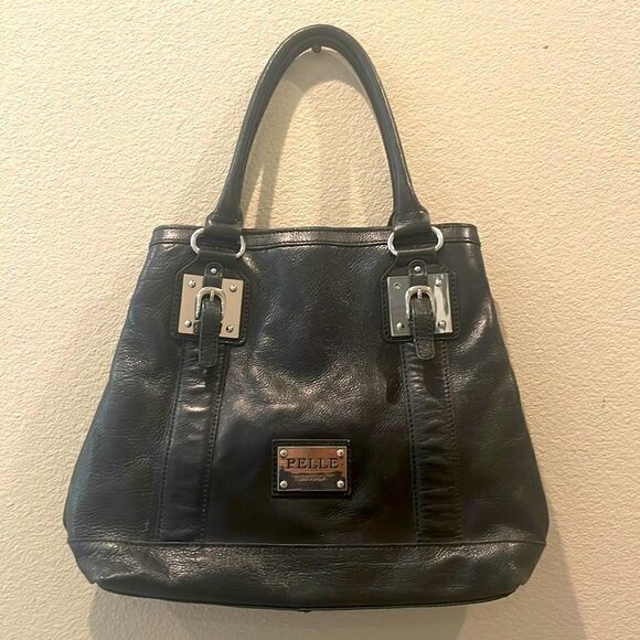 Pelle Studio Genuine Leather Large Shoulder Purse - Picture 1 of 5
